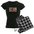 thumbnail image 1 of CafePress - February Is My Birthday Pajamas - Women's Short Sleeve Print T-Shirt and Pants Dark Cotton Pajama Set, 1 of 7