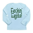 thumbnail image 1 of CafePress - Feckin' Eejits! Long Sleeve Infant T Shirt - Long Sleeve Infant T-Shirt, 1 of 2