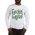 thumbnail image 1 of CafePress - Feckin' Eejits! Long Sleeve T Shirt - Unisex Cotton Long Sleeve T-Shirt, 1 of 4