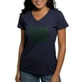 thumbnail image 1 of CafePress - Feckin' Eejits! Women's V Neck Dark T Shirt - Women's V-Neck Dark T-Shirt, 1 of 4