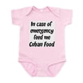 thumbnail image 1 of CafePress - Feed Me Cuban Food Infant Bodysuit - Baby Light Bodysuit, Size Newborn - 24 Months, 1 of 4