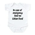 thumbnail image 1 of CafePress - Feed Me Cuban Food Infant Bodysuit - Baby Light Bodysuit, Size Newborn - 24 Months, 1 of 4