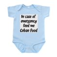 thumbnail image 1 of CafePress - Feed Me Cuban Food Infant Bodysuit - Baby Light Bodysuit, Size Newborn - 24 Months, 1 of 4