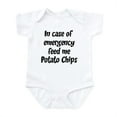 thumbnail image 1 of CafePress - Feed Me Potato Chips Infant Bodysuit - Baby Light Bodysuit, Size Newborn - 24 Months, 1 of 4