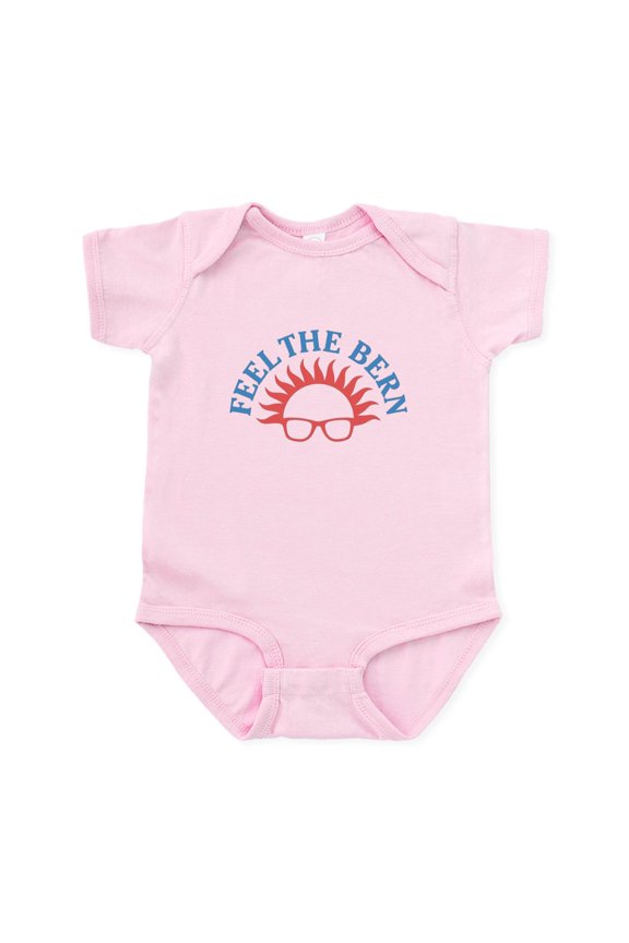 - Feel The Bern Body Suit - Baby Light Bodysuit, Size Newborn - 24 Months