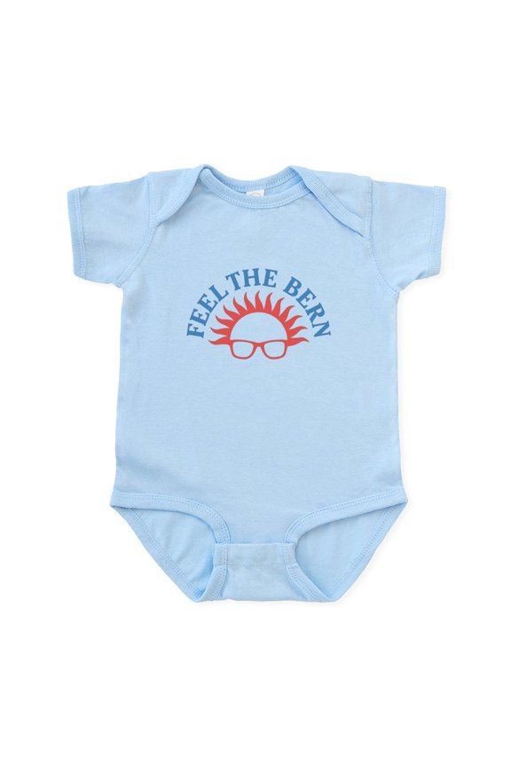 - Feel The Bern Body Suit - Baby Light Bodysuit, Size Newborn - 24 Months