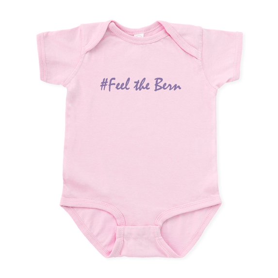 CafePress - Feel The Bern Infant Bodysuit - Baby Light Bodysuit, Size Newborn - 24 Months