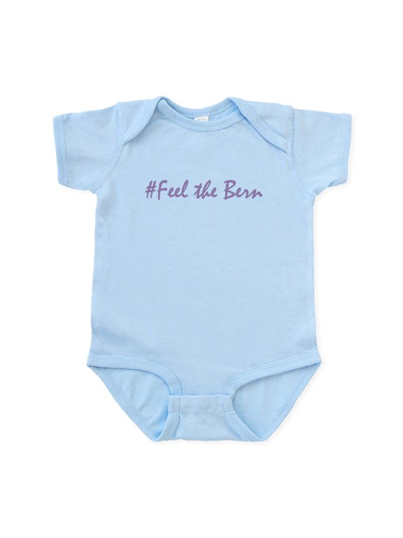 - Feel The Bern Infant Bodysuit - Baby Light Bodysuit, Size Newborn - 24 Months