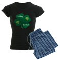 thumbnail image 1 of CafePress - Feeling Lucky? Women's Dark Pajamas - Women's Short Sleeve Print T-Shirt and Pants Dark Cotton Pajama Set, 1 of 7