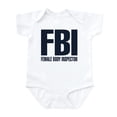 thumbnail image 1 of CafePress - Female Body Inspector Baby Light Bodysuit - Baby Light Bodysuit, Size Newborn - 24 Months, 1 of 4