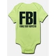 thumbnail image 1 of CafePress - Female Body Inspector - Baby Light Bodysuit, 1 of 2