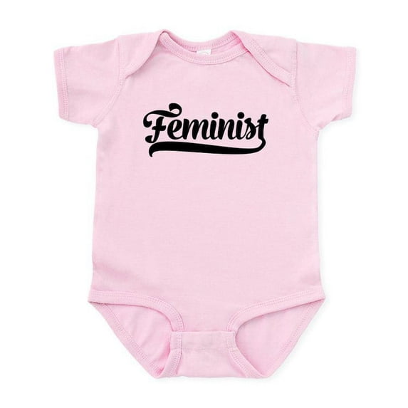 CafePress - Feminist Body Suit - Baby Light Bodysuit, Size Newborn - 24 Months