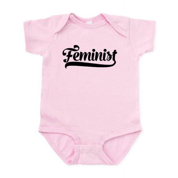 CafePress - Feminist Body Suit - Baby Light Bodysuit, Size Newborn - 24 Months