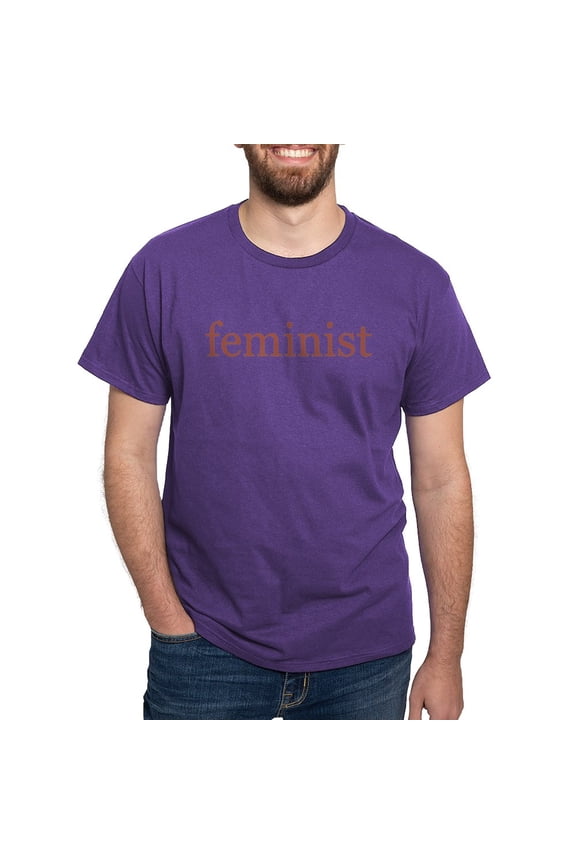 - Feminist Dark T Shirt - Men's Classic Graphic Cotton T-Shirt