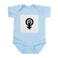 thumbnail image 1 of CafePress - Feminist Fist Feminist Pride Infant Bodysuit - Baby Light Bodysuit, Size Newborn - 24 Months, 1 of 4