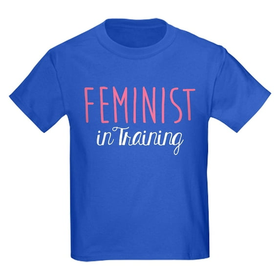CafePress - Feminist In Training Kids Dark T Shirt - Dark T-Shirt Kids XS-XL