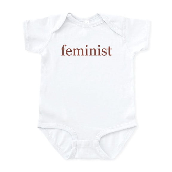 CafePress - Feminist Infant Bodysuit - Baby Light Bodysuit, Size Newborn - 24 Months