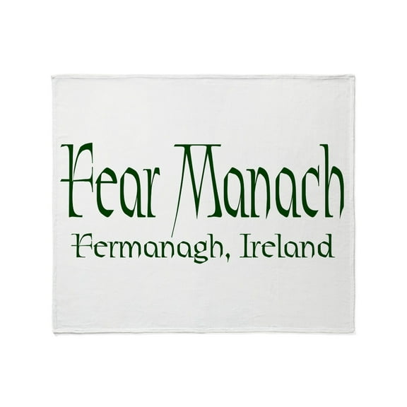 CafePress - Fermanagh (Gaelic) Throw Blanket - Soft Fleece Throw Blanket, 50"x60" for All Ages