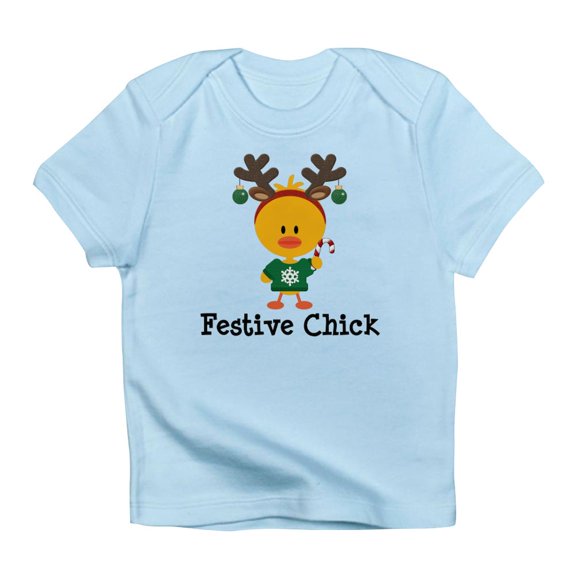 CafePress - Festive Chick Infant T Shirt - Infant T-Shirt