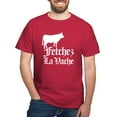 thumbnail image 1 of CafePress - Fetchez La Vache Dark T Shirt - Men's Classic Graphic Cotton T-Shirt, 1 of 4