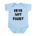 thumbnail image 1 of CafePress - Fete Not Fight Body Suit - Baby Light Bodysuit, Size Newborn - 24 Months, 1 of 4