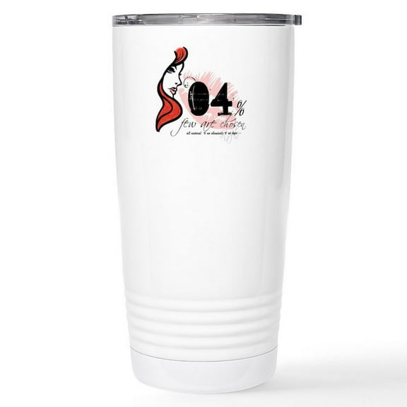 CafePress - Few Are Chosen Redhead Stainless Steel Travel Mug - Insulated Stainless Steel Travel Tumbler 20 oz.