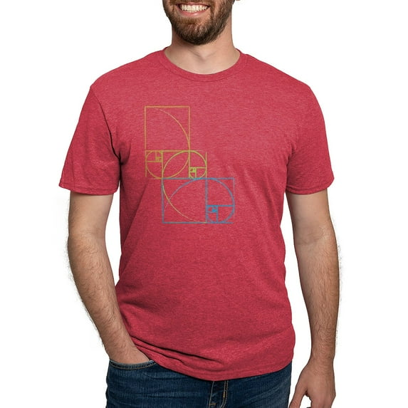 CafePress - Fibonacci T Shirt - Mens Tri-blend T-Shirt