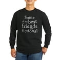 thumbnail image 1 of CafePress - Fictional Friends Long Sleeve Dark T Shirt - Long Sleeve Dark T-Shirt, 1 of 4