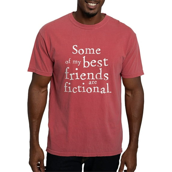 CafePress - Fictional Friends Women's Dark T Shirt - Mens Comfort Colors Shirt