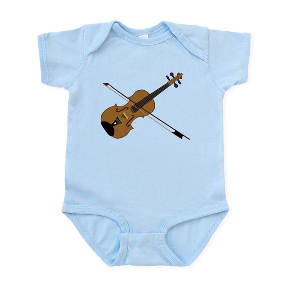 CafePress - Fiddle Or Violin? Infant Bodysuit - Baby Light Bodysuit, Size Newborn - 24 Months