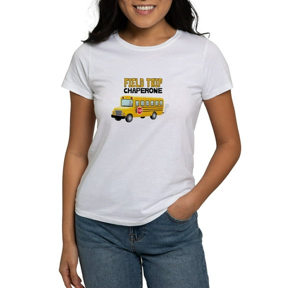 CafePress - Field Trip Chaperone T Shirt - Women's Classic T-Shirt