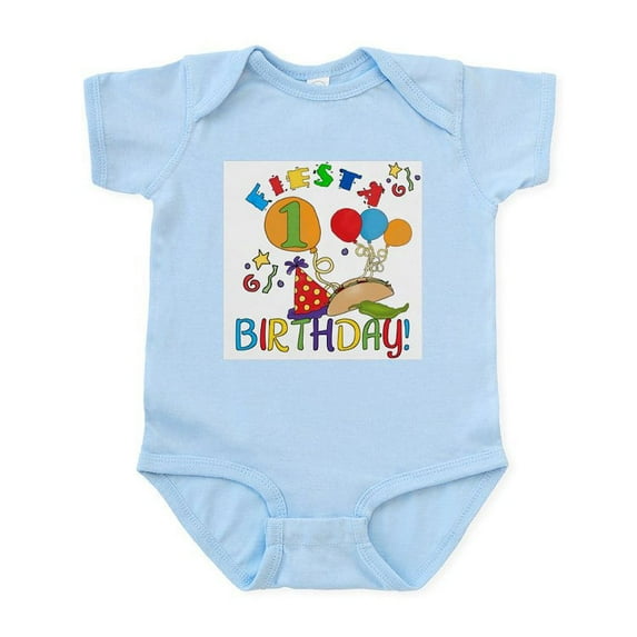 CafePress - Fiesta 1St Birthday Infant Bodysuit - Baby Light Bodysuit, Size Newborn - 24 Months