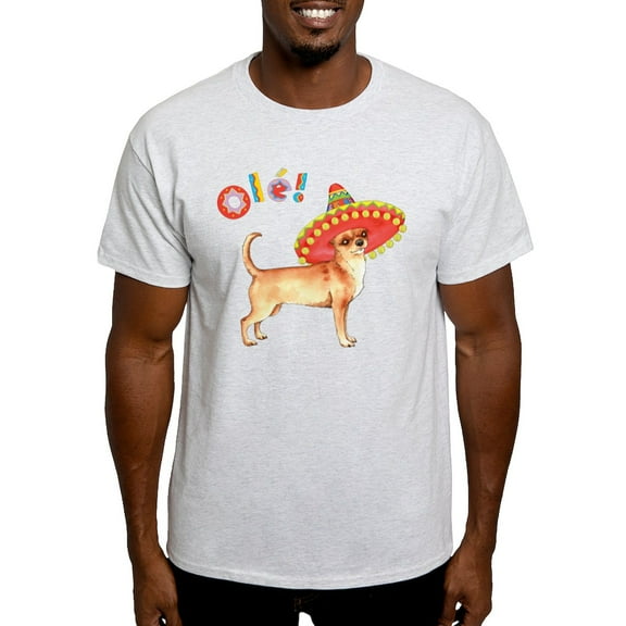 CafePress - Fiesta Chihuahua Light T Shirt - Men's Classic Graphic T-Shirt