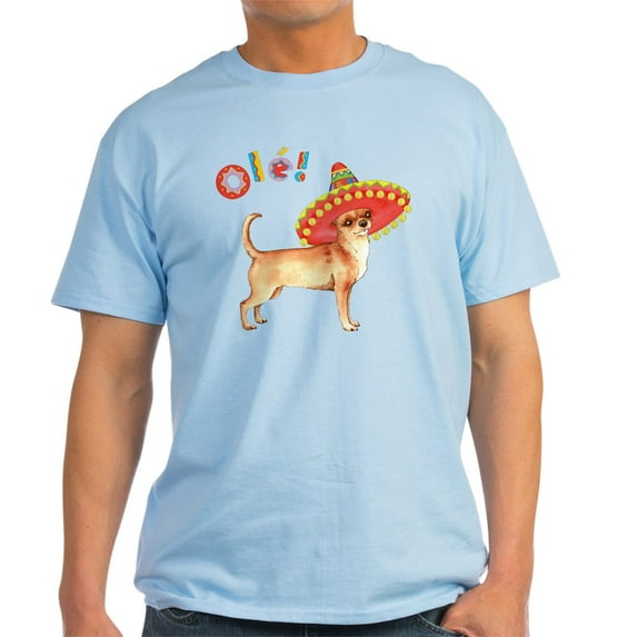 CafePress - Fiesta Chihuahua Light T Shirt - Men's Classic Graphic T-Shirt