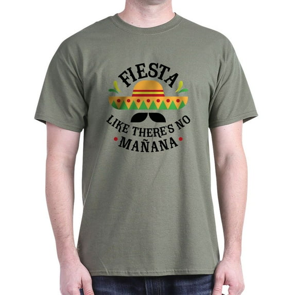 CafePress - Fiesta Dark T Shirt - Men's Classic Graphic Cotton T-Shirt