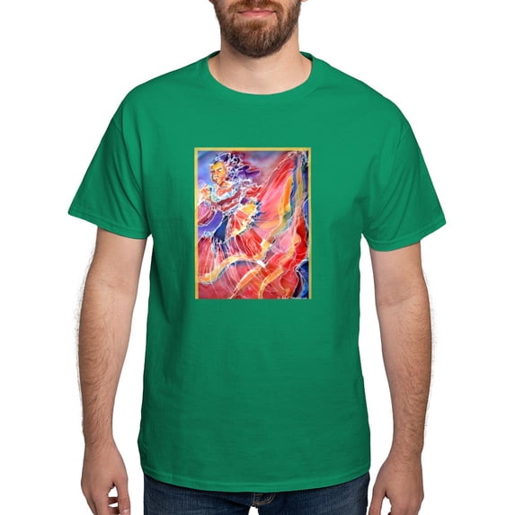 CafePress - Fiesta Fun! Mexican Dancer! Dark T Shirt - Men's Classic Graphic Cotton T-Shirt