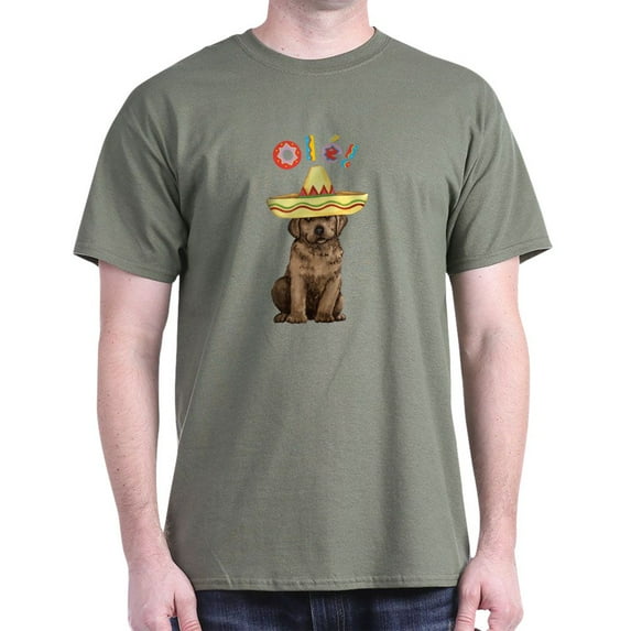 CafePress - Fiesta Labrador Dark T Shirt - Men's Classic Graphic Cotton T-Shirt