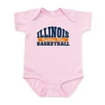 thumbnail image 1 of CafePress - Fighting Illini Basketball Infant Bodysuit - Baby Light Bodysuit, Size Newborn - 24 Months, 1 of 4