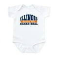 thumbnail image 1 of CafePress - Fighting Illini Basketball Infant Bodysuit - Baby Light Bodysuit, Size Newborn - 24 Months, 1 of 4