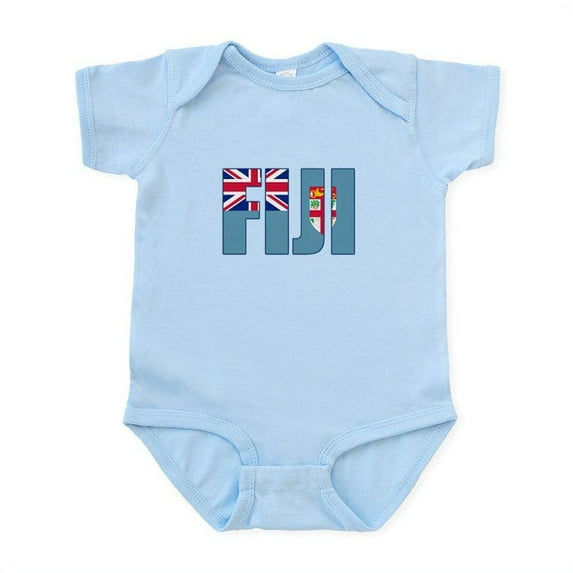 CafePress - Fiji Infant Bodysuit - Baby Light Bodysuit, Size Newborn - 24 Months