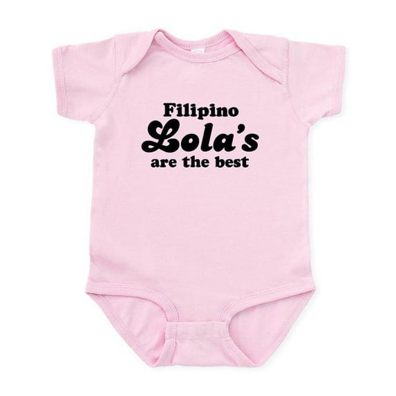 CafePress - Filipino Lola's Are The Best Infant Bodysuit - Baby Light Bodysuit, Size Newborn - 24 Months