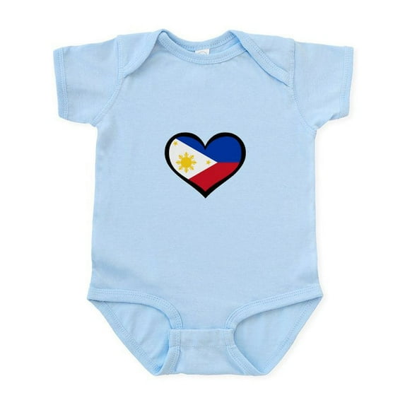 CafePress - Filipino Love Infant Bodysuit - Baby Light Bodysuit, Size Newborn - 24 Months