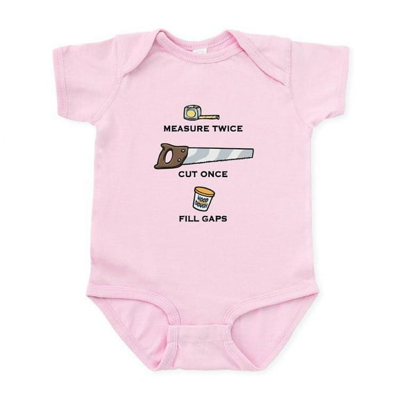CafePress - Fill Gaps Infant Bodysuit - Baby Light Bodysuit, Size Newborn - 24 Months