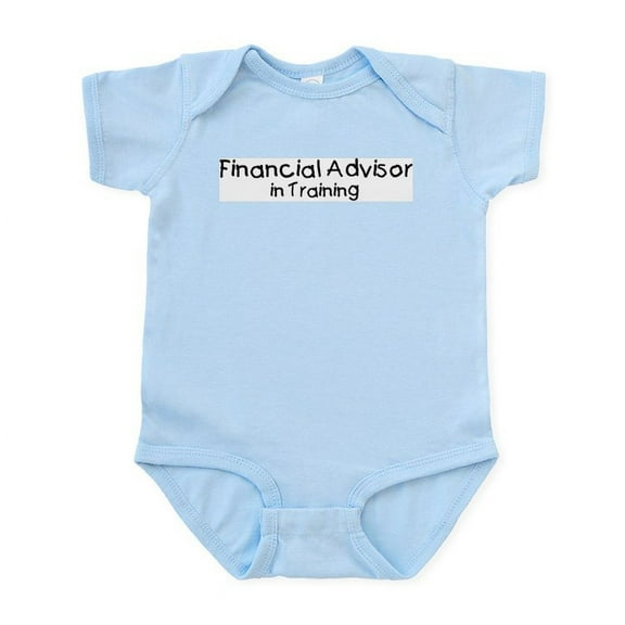 CafePress - Financial Advisor In Training Infant Bodysuit - Baby Light Bodysuit, Size Newborn - 24 Months