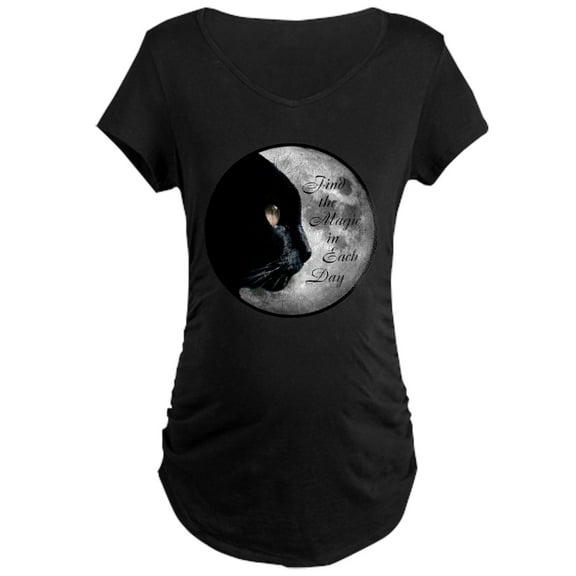 CafePress - Find The Magic Maternity T Shirt - Maternity Dark T-Shirt