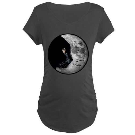 CafePress - Find The Magic Maternity T Shirt - Maternity Dark T-Shirt