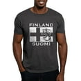 thumbnail image 1 of CafePress - Finland Suomi Flag Dark T Shirt - Men's Classic Graphic Cotton T-Shirt, 1 of 4