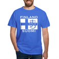 thumbnail image 1 of CafePress - Finland Suomi Flag Dark T Shirt - Men's Classic Graphic Cotton T-Shirt, 1 of 4