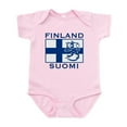 thumbnail image 1 of CafePress - Finland Suomi Flag Infant Bodysuit - Baby Light Bodysuit, Size Newborn - 24 Months, 1 of 4