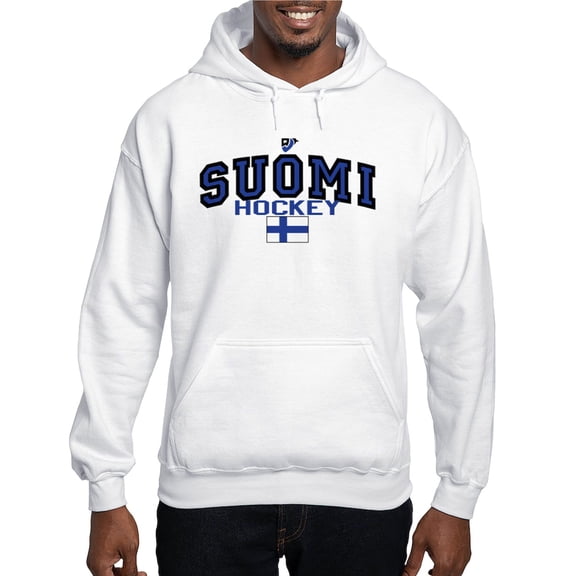 CafePress - Finland(Suomi) Hockey Hoodie (Dark) - Pullover Hoodie, Hooded Sweatshirt
